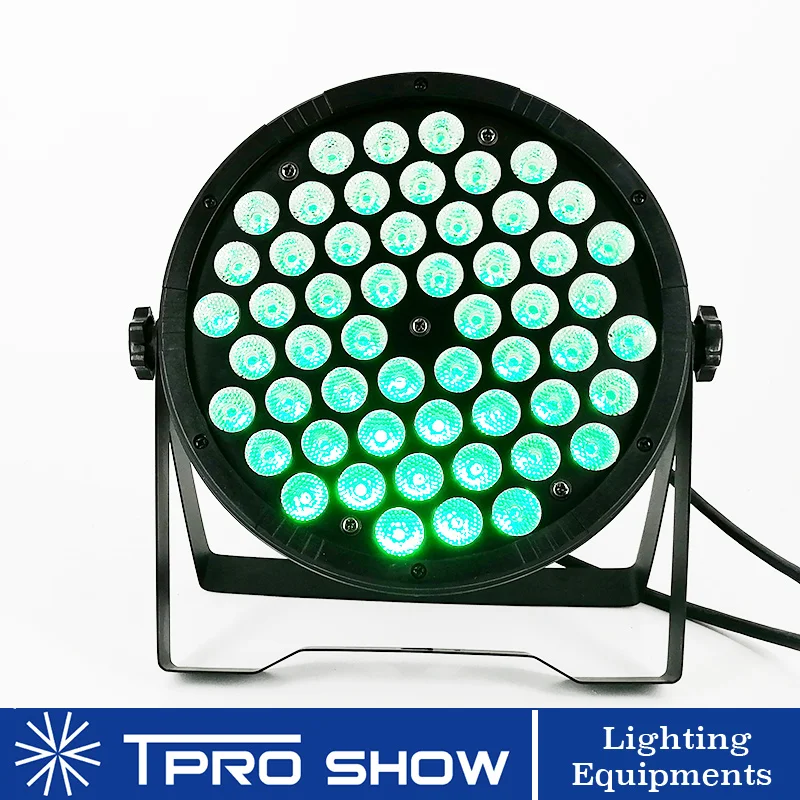 54x3W RGB Светодиодный светильник для мытья пар Dmx сценический управления звуком