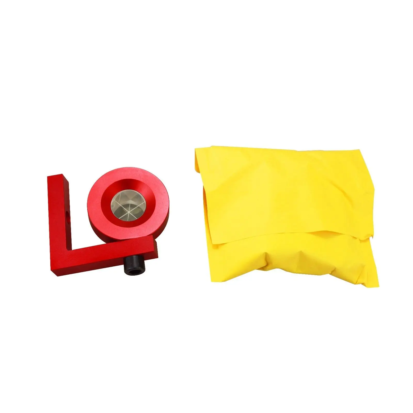 Goedkoop NIEUWE leter L Bar 90 Graden Zilver gecoat Mini Prisma, Total Station Landmeetkunde