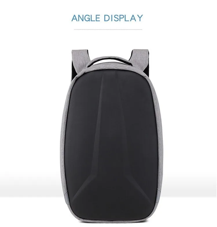 Novo portátil mochila homem multi função de