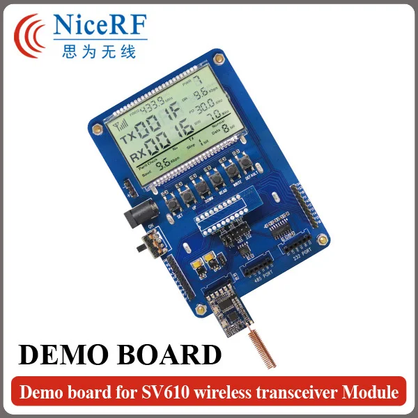Special Price SV DEMO Board for Setting RF Parameters of SV Serial Wireless Transmitter and Receiver RF Module Special Price SV DEMO Board for Setting RF Parameters of SV Serial Wireless Transmitter and Receiver RF Module