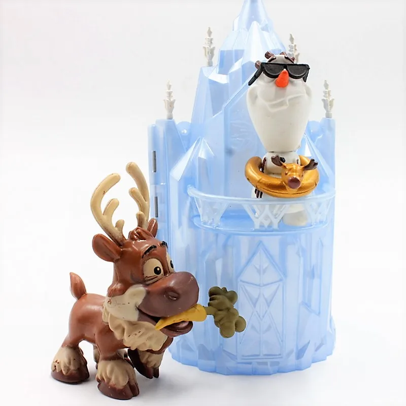 Disney Toys 6pcs/Lot 6-16cm Frozen Anna Elsa Princess Olaf Sven Kristoff And Castle Ice Palace Throne Pvc Action Figure Doll Disney Toys 6pcs/Lot 6-16cm Frozen Anna Elsa Princess Olaf Sven Kristoff And Castle Ice Palace Throne Pvc Action Figure Doll