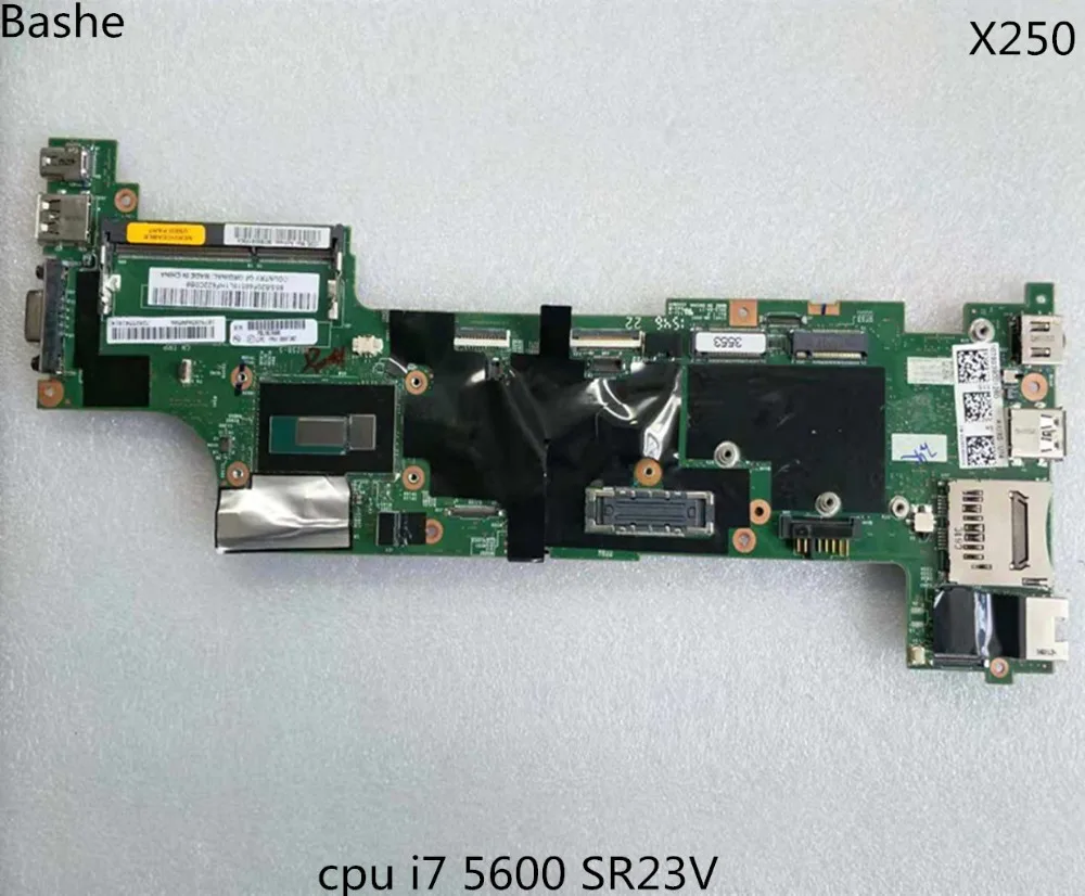 

Lenovo ThinkPad x250 notebook motherboard FRU 00HT387 CPU SR23v I7-5600U 100% test