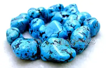 

Big 20-30mm Natural BAROQUE Blue stone Beads strand 15"-los12 wholesale and retail Free shipping