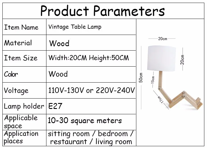 Современная Милая деревянная настольная лампа в форме робота E27, держатель лампы 110-240 В, для гостиной, для помещений, для учебы, настольное освещение, прикроватные лампы