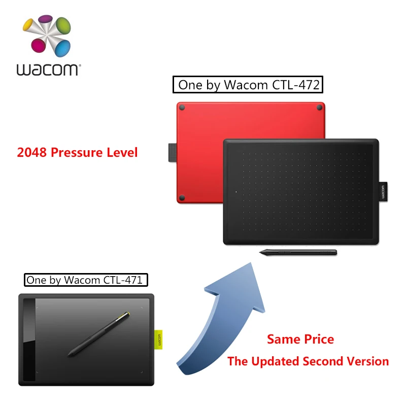 The Second Version One by Wacom CTL 472 Digital Graphic ...