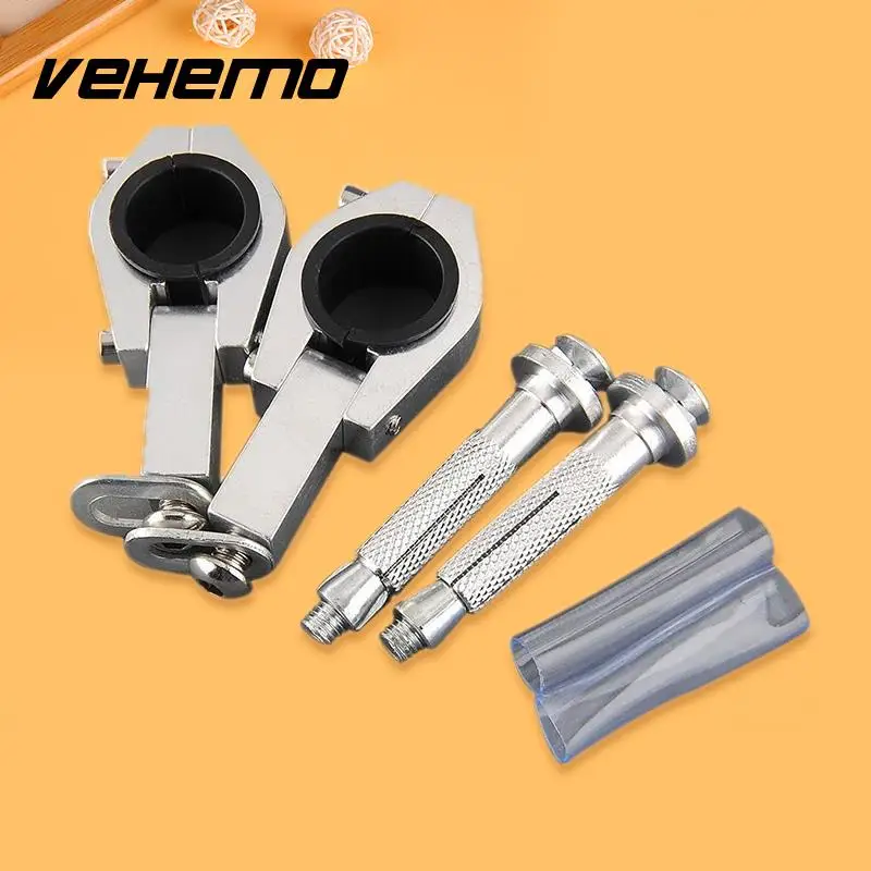 Hand Guard Mount Kit, Motorcycle Install Bracket, Sturdy 28mm Aluminum Alloy Support For ATV, Motocross, Bike, Snowmobile Replacement, Repair, Stable Motor Accessory
