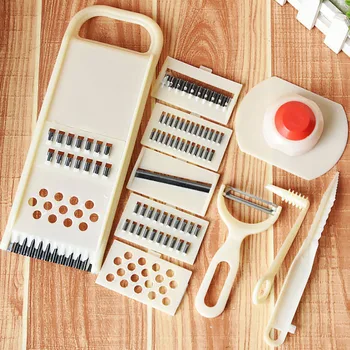 

Creative Useful 11Pcs Multifunctional Shredder Fruit Vegetable Peeler Potatoes Slicer Dicer Chopper Cutter Easy Kitchen Tools