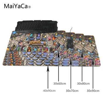 

MaiYaCa Hearthstone Mouse Pad Ultimate Gaming Mousepad Natural Rubber Gamer Mouse Mat Pad Game Computer Desk Pad Mouse Play Mat