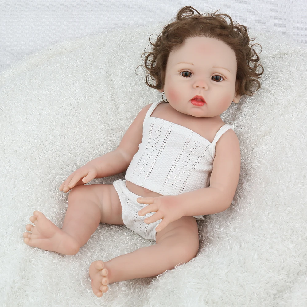 KAYDORA Reborn Baby Doll 17 дюймов полный винил реалистичные детские развивающие красивые игрушки для ванной дети Playmate милый Bebe Reborn menina