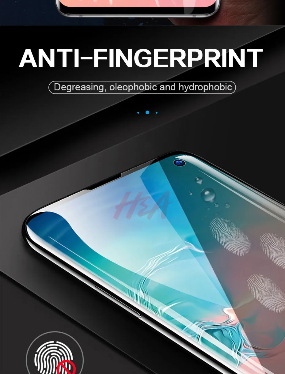 Полное покрытие, мягкая защитная пленка для экрана для samsung Galaxy S9 S8 S10 Plus S10E, Гидрогелевая пленка для samsung Note 8 9 S7 S6 Edge, не стекло