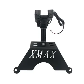 

For YAMAHA XMAX 250 XMAX 300 XMAX X-MAX 250 xmax 300 2017 2018 2019 2020 Stand Holder Smartphone Mobile Phone GPS Plate Bracket
