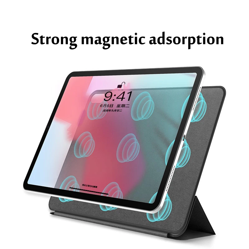 

Folio Case For iPad Pro 11 2018 Magnetic Ultra Slim Smart Cover for iPad Pro 11 inch Case A1934 A1980 A2013 + Gift