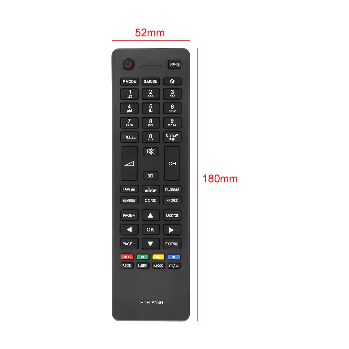Замена ТВ пульт дистанционного управления HTR A18H для Haier LE22M600F / LE24M600F LE24M660F LE28H600