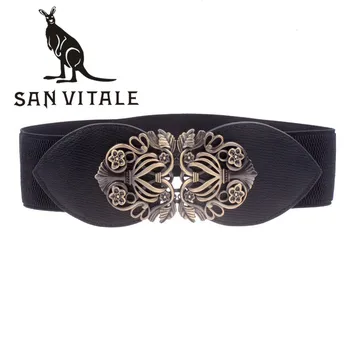 

Cummerbunds Belt For Women Belts Large Size Straps Ratchet Reversible Bohemia Buckle 2017 New High Quality Designer Casual Waist