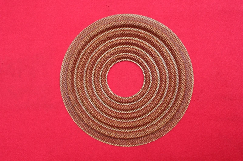 A pair Subwoofer Bass loudspeaker speaker repair spider ( elastic wave