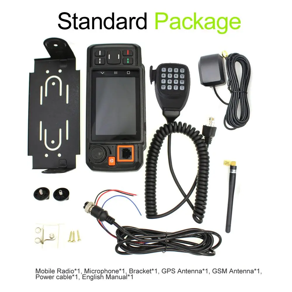 Android Network transceiver GPS walkie talkie SOS radios Bluetooth PTT Car Radio 3G Radio with SIM Card Radio