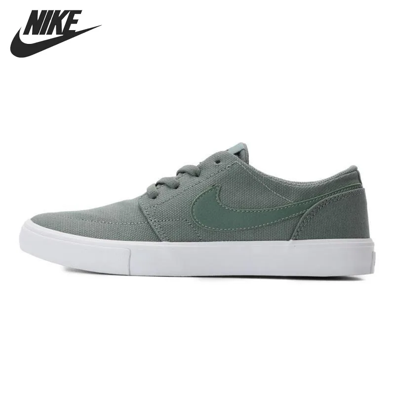 Оригинальный Новое поступление 2018 NIKE SB PORTMORE II Солнечный CNVS для женщин обувь