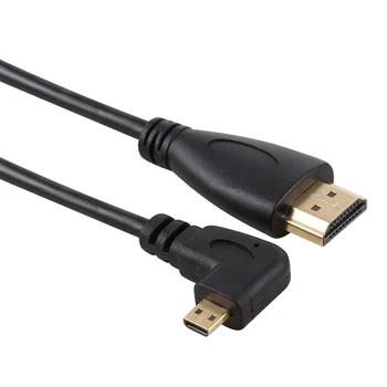 

10pcs/lot 90 Degree Right Angled Micro HDMI to Hdmicable fo Xoom XT800 Droid x TF201 TF300
