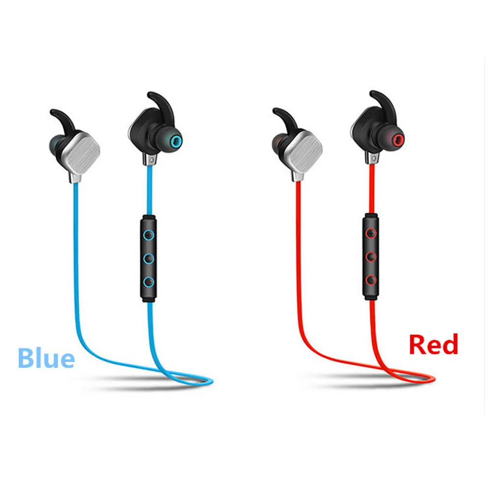 Wireless Bluetooth Earphones Stereo Headset Handsfree Headphone Sweatproof Sport Earpiece For Samsung iPhone LG Motorola Huawei