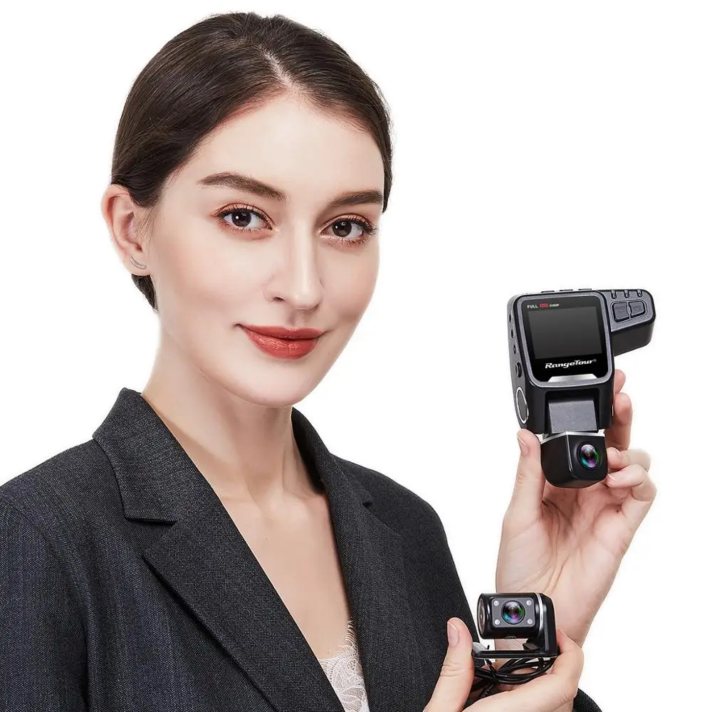 Мини видеорегистратор Range Tour C10s Plus поворот на 360 градусов двойной объектив