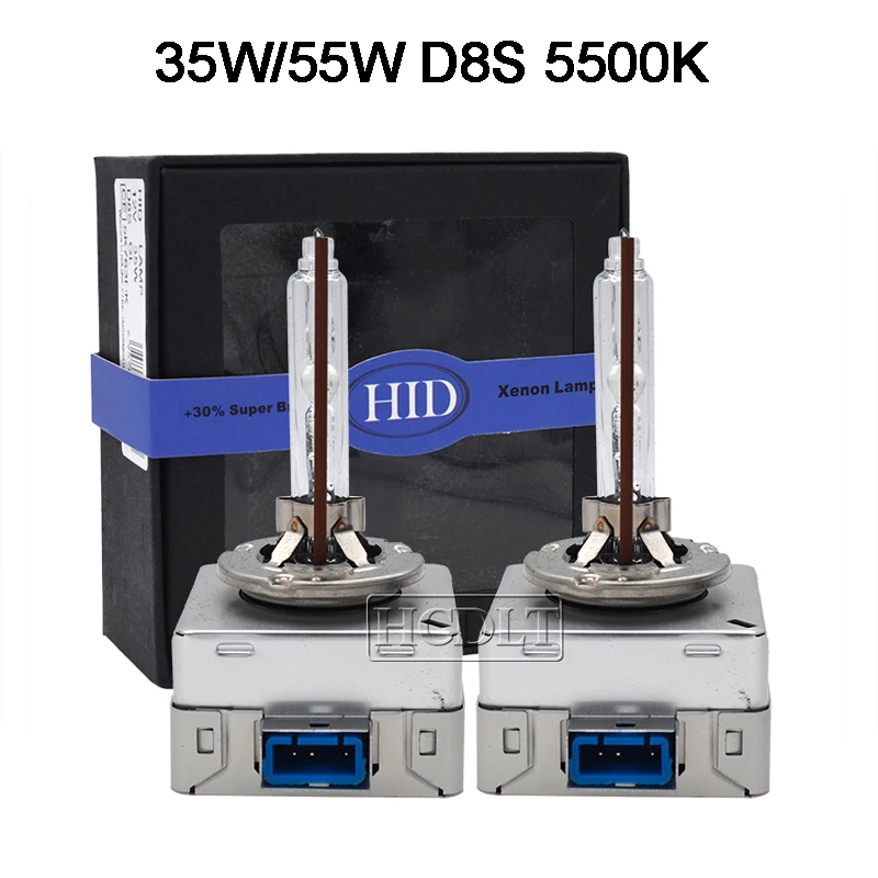 HCDLT Original 35W D8S HID Xenon 55W 5500K Fast Bright HID Bulb Lamp For Xenon Ballast Kit D8S Auto Headlight Bulb Car Styling (71)