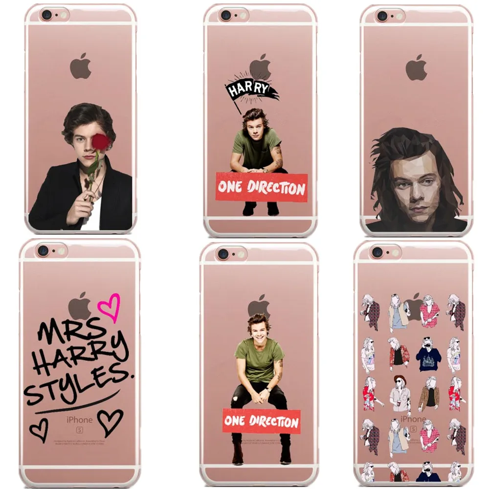 One Direction Soft silicone TPU Phone Cases For iPhone 7