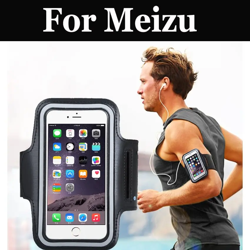 

Sports Running Jogging Armband Arm Band Case Holder For Meizu 7 E2 M6 Note M6s M8c 15 15 Lite M8 Note 16th 16th Plus 16 E3 X8