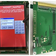 3,5 дюймов TFT lcd сенсорный экран модуль(16:9) ST7793 Привод IC 8Bit 8080 MCU интерфейс 240*400