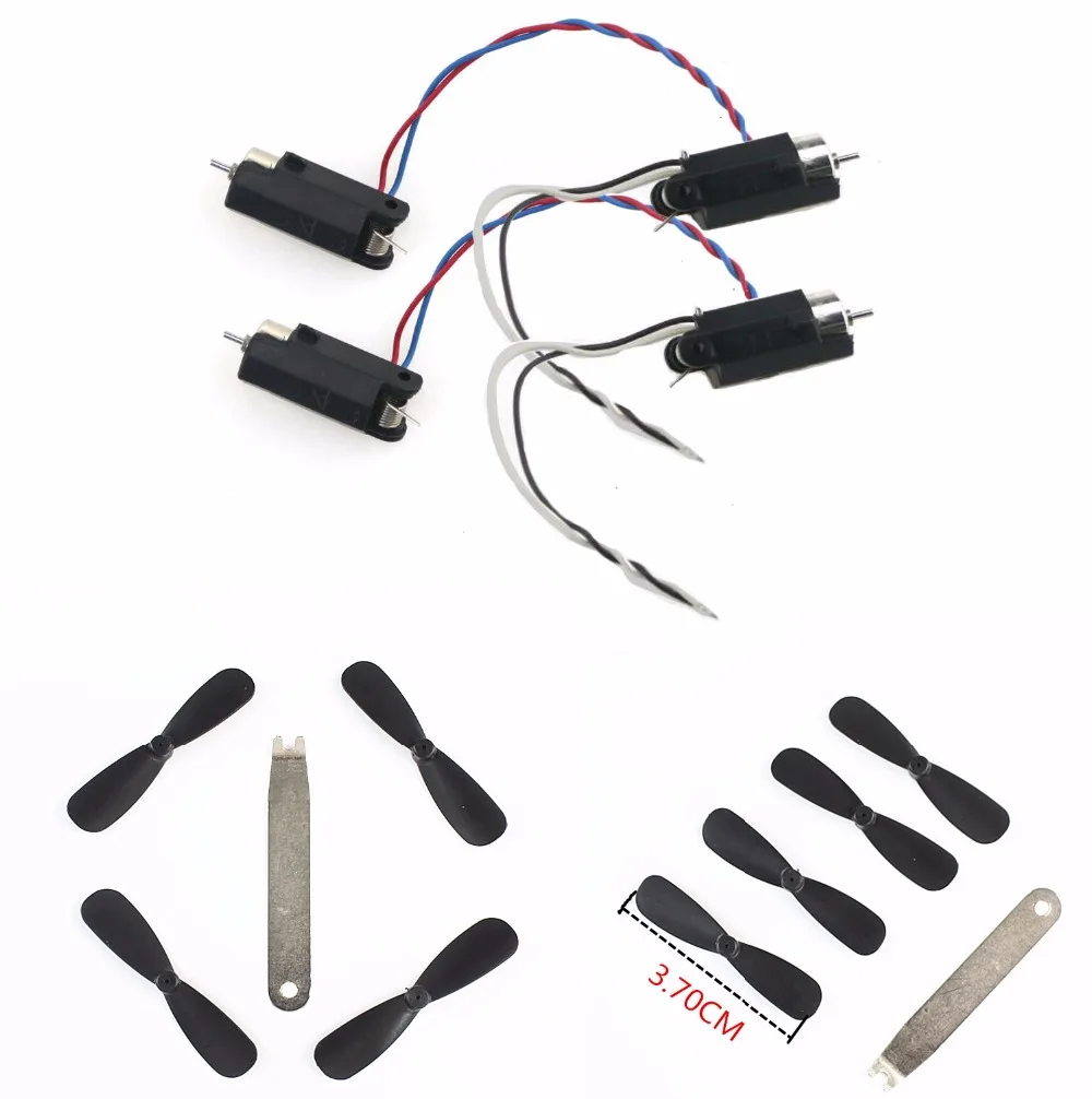 JJR/C JJRC H49 H49WH E57 Ultra Thin Foldable Drones Selfie RC Drone spare parts motor and blade set
JJR/C JJRC H49 H49WH E57 Ultra Thin Foldable Drones Selfie RC Drone spare parts motor and blade set