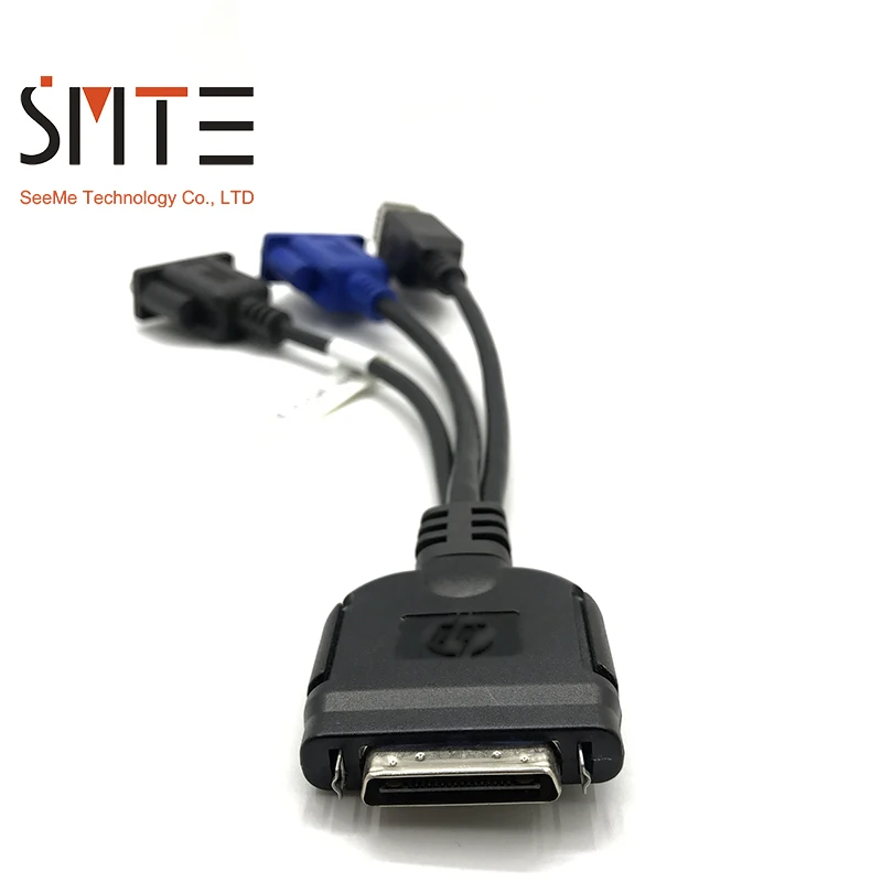 409496-001 C7000 BL480C SPS-CA внедорожник (HDMI К USB + VGA Мужской 9 pin + VGA Женский 15 pin) 416003-001 кабель передачи KVM