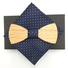 Деревянный мужской галстук-бабочка деревянный галстук-бабочка Галстуки вечерние бизнес бабочка галстук вечерние галстуки для мужчин деревянные бабочки с карманами квадраты