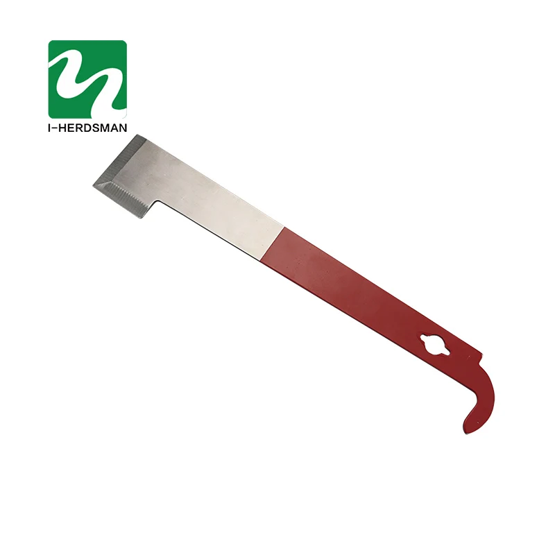 J Shape Beekeeper Bee Hive Tool Beekeeping Hook Stainless Handle Scraper Tool