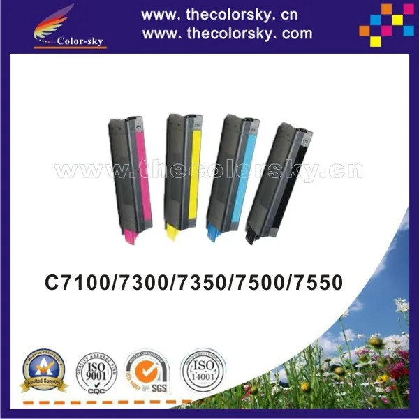 

(CS-OC7100) print top premium toner cartridge for OKI C7100 C7300 C7350 C7500 C 7100 7300 7350 7500 7550 41963001 - 41963004