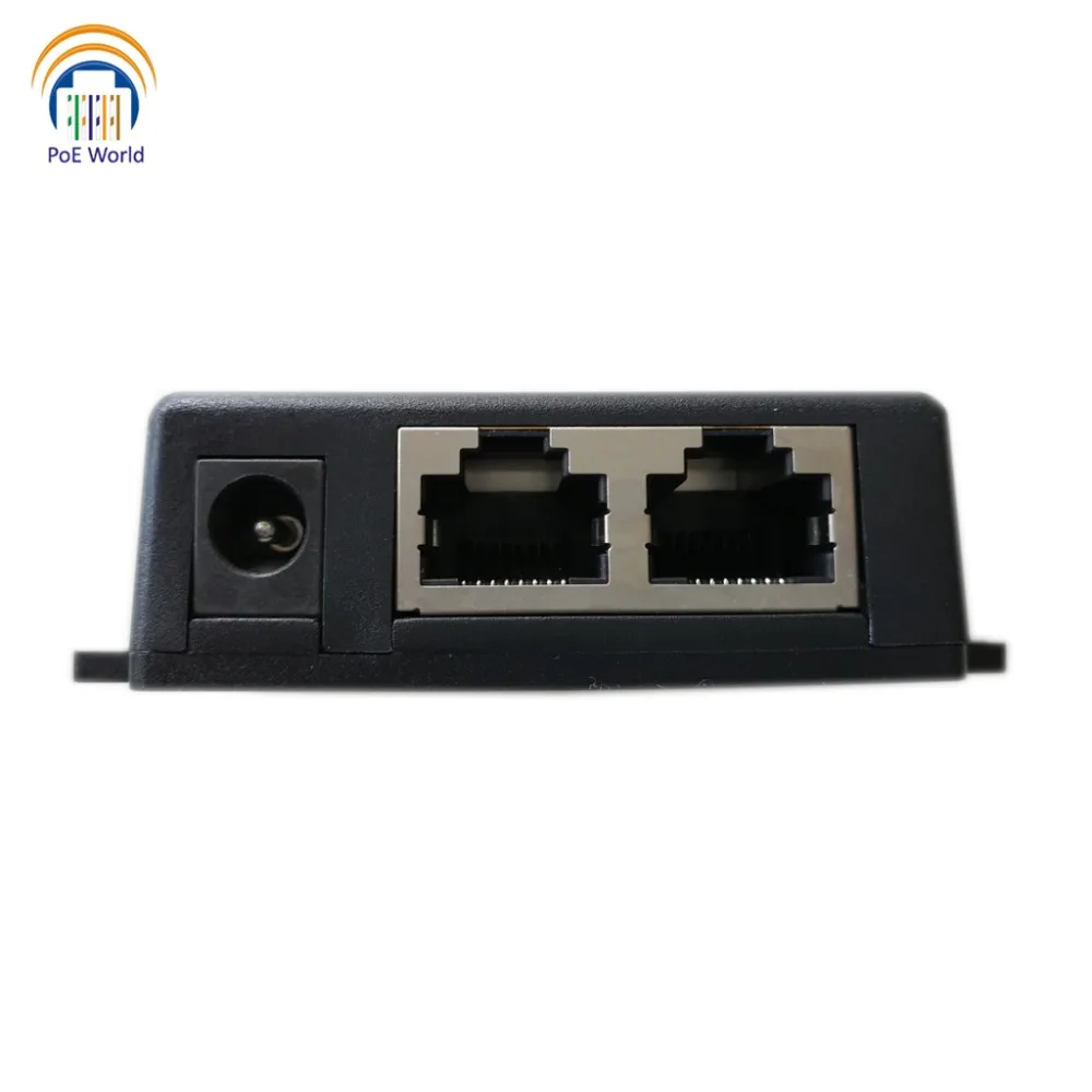 GPOEI001 Пассивный PoE инжектор/PoE сплиттер 1000 Мбит/с скорость Ethernet с 2 1 мм x 5 DC разъем