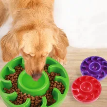 Питатель для домашних животных, медленное питание, миска, анти Быстрый залп, питатель, здоровое блюдо, миска для собак, кошек, инструменты для кормления E2S