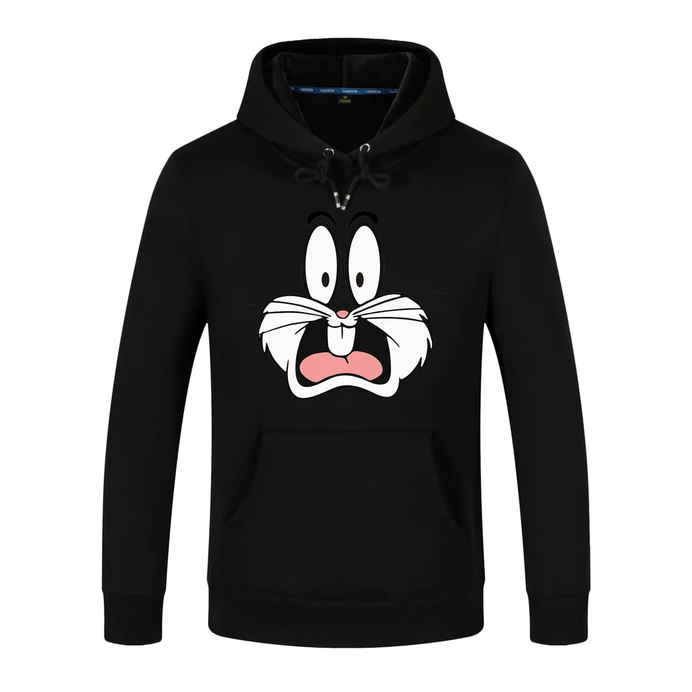 Толстовка с капюшоном Bugs Bunny для мужчин и женщин harajuku Bunny/Pokemon/Teddy Bear 3d принт