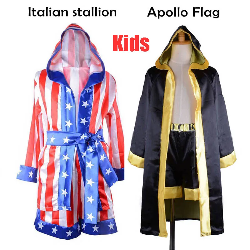 Clothing Unisex Kids Clothing Pyjamas & Robes Robes Halloween Cotton Boxing robes and shorts 