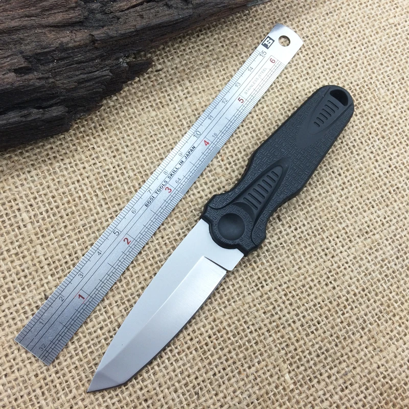 Small Rescue Knife 3Cr13 Blade ABS Handle Utility Outdoor Fixed Blade Knife Survival Straight
