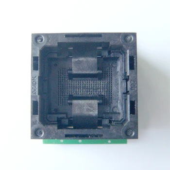 

Flash Programmer Adapter LGA52 TO DIP48 IC Test Socket With Board Burn in Socket Open Top Good quality LGA52 Programming Socket