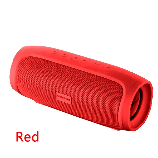 HOPESTAR H14 Charge3 Bluetooth динамик открытый беспроводной портативный сабвуфер бас звук PowerBank Громкий динамик для смартфона - Цвет: Красный