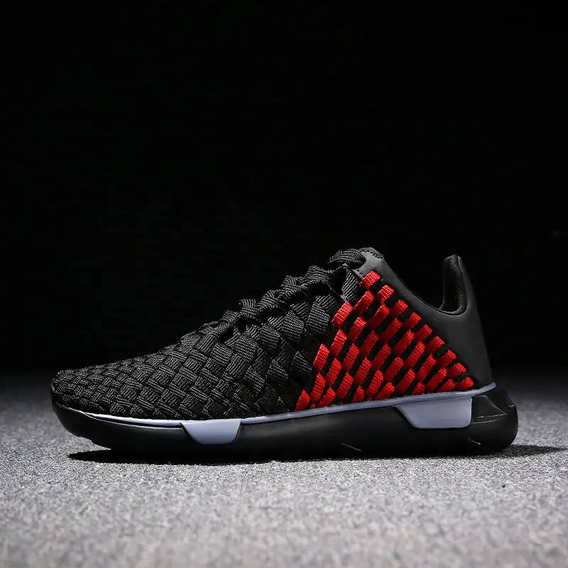 

LAISUMK 2019 New Roman Spring Autumn Men's Fashion Casual Shoes Trend Male Air Mesh Breathable Men Adult Comfortable Sneakers