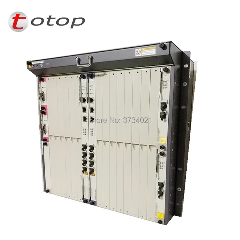 

19inch Huawei gpon olt,epon olt, SmartAX MA5680T OLT Fiber Optic Equipment with 2 SCUN 2 GICF 2 PRTE