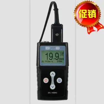 

German new light DC-1000C ultrasonic thickness gauge plastic glass steel sheet steel sheet
