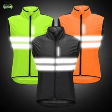 WOSAWE High Visibility Cycling Vest Reflective MTB Sleeveless Windproof Windbreaker Bike Bicycle Jersey Safety Vest Wind Coat WOSAWE High Visibility Cycling Vest Reflective MTB Sleeveless Windproof Windbreaker Bike Bicycle Jersey Safety Vest Wind Coat