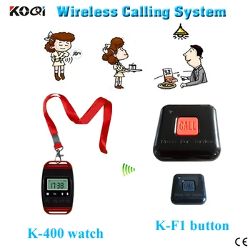

wireless calling system for restauant call waiter service watch
