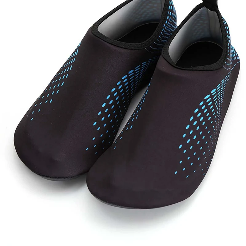 Летние мужские и женские пляжные походные цветные Нескользящие кроссовки, носки для дайвинга, полосатые цветные водонепроницаемые туфли для плавания
