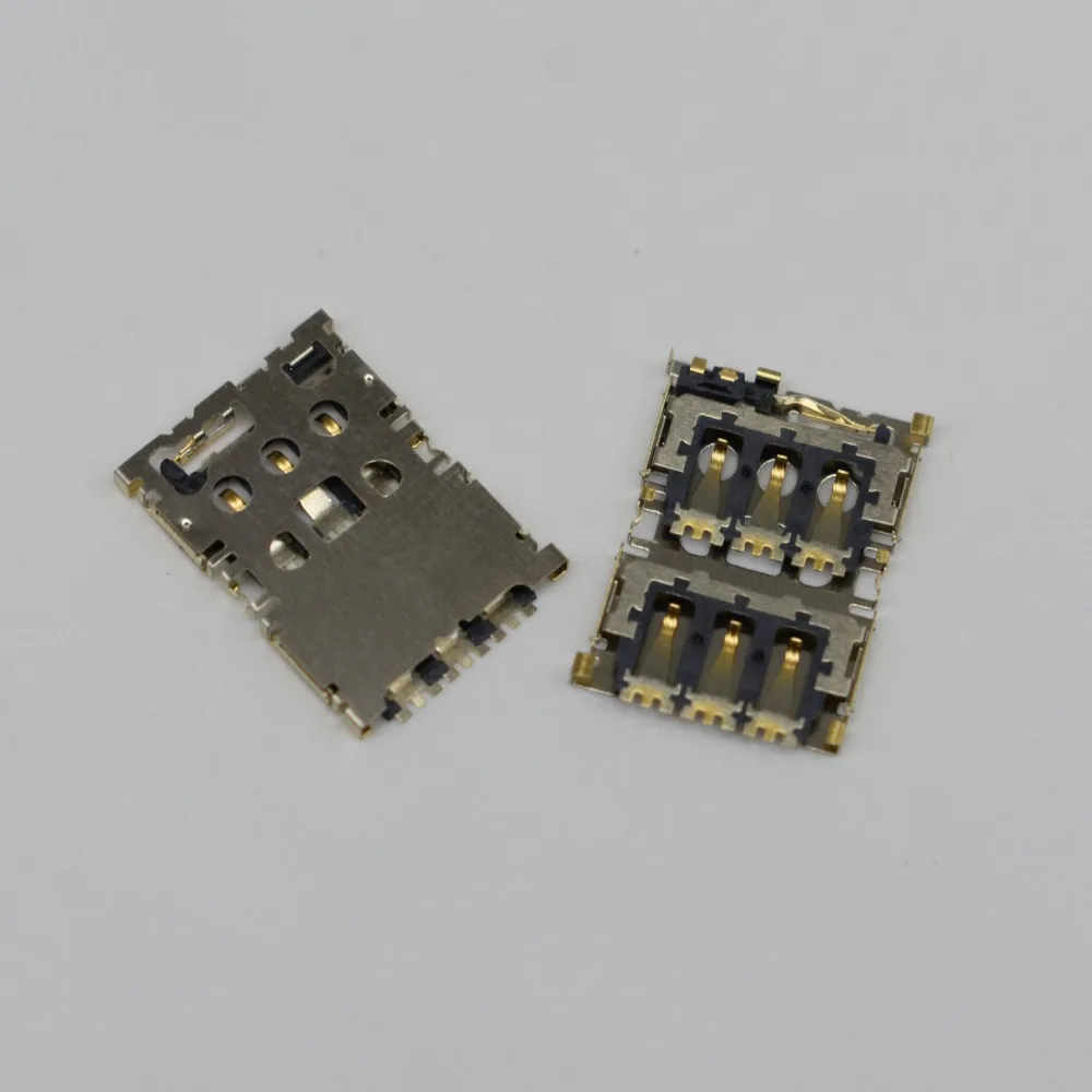 20pcs/lot New Sim Card Reader Holder Connector For Htc 820 D820u D820t D820us Mobile Phone