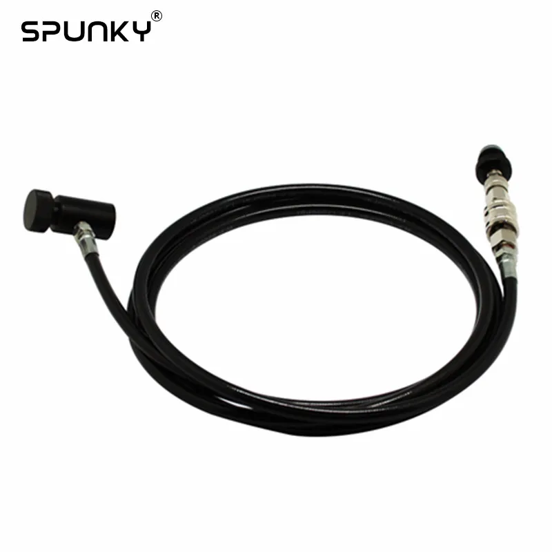 

Work Pressure up to 6000psi High Pressure Air Straight Remote Hope with QD and Slide Check