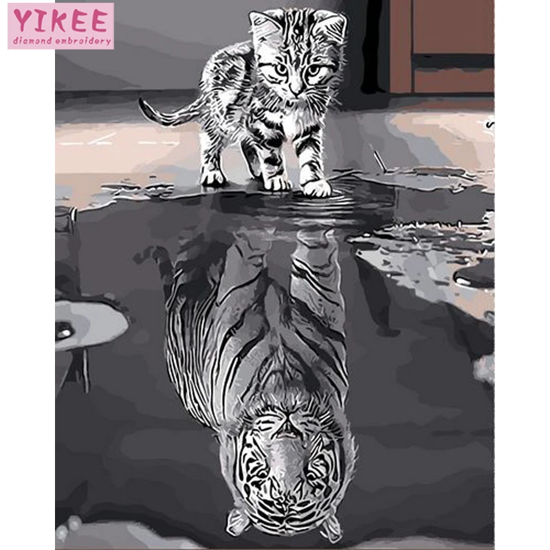 

painting by number 40x50cm,painting colorings by numbers,drawing by numbers cats