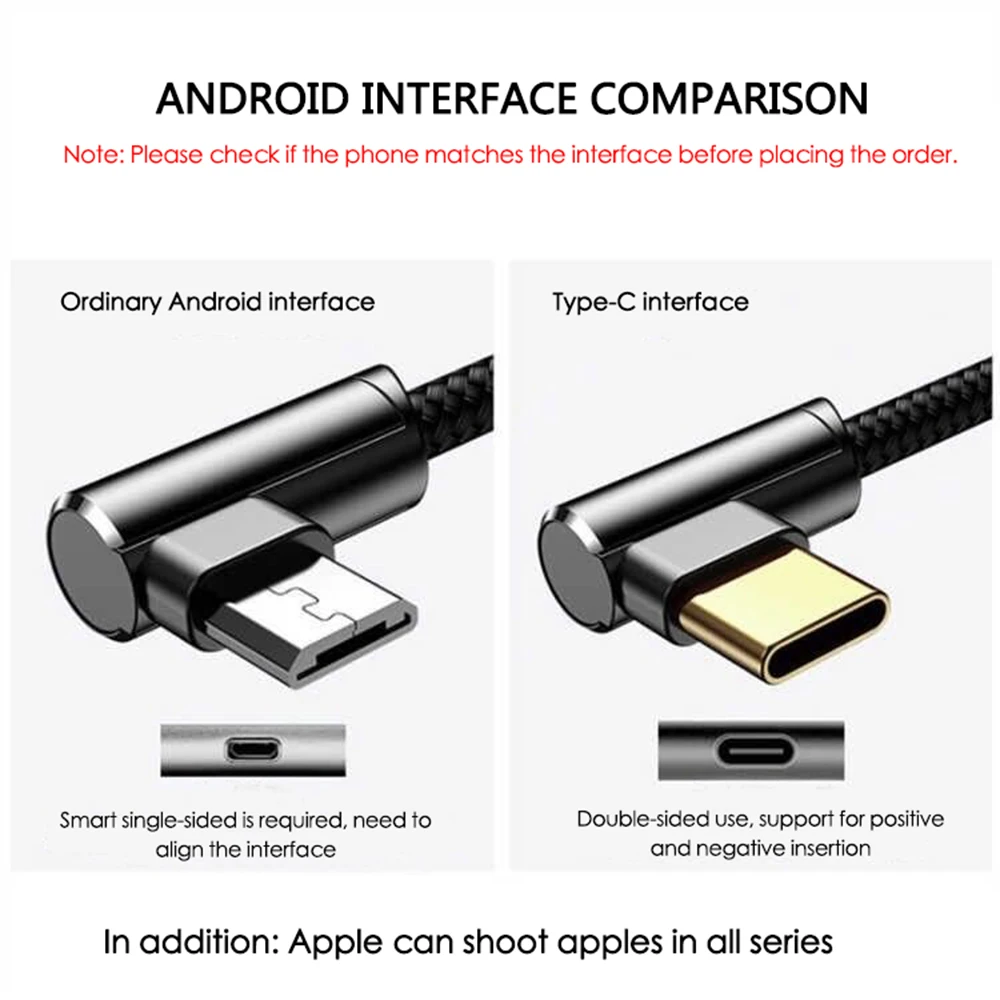 Usb type C Micro USB 90 градусов быстрая зарядка usb c кабель L type-c 3,1 шнур для передачи данных зарядное устройство usb-c для samsung S8 9 Note 8 для Xiaomi